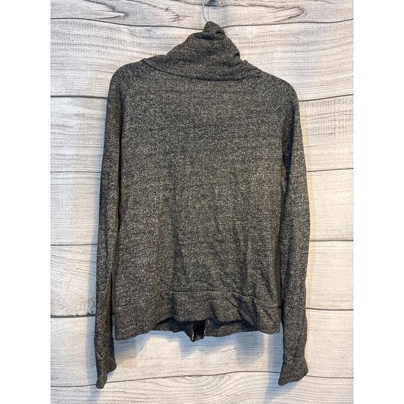 Zip-Up Gray Sweatshirt Jacket Size M - Picture 2 of 4